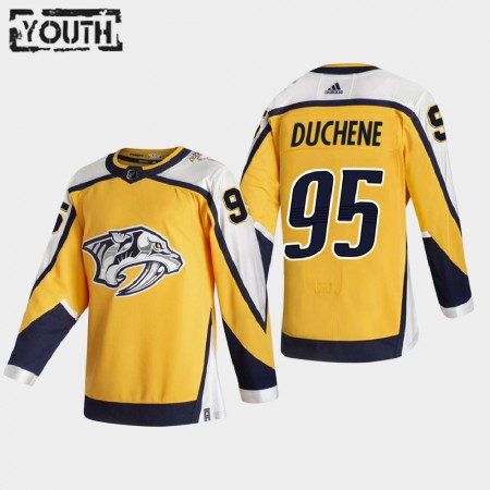 Dětské Hokejový Dres Nashville Predators Dresy Matt Duchene 95 2020-21 Reverse Retro Authentic